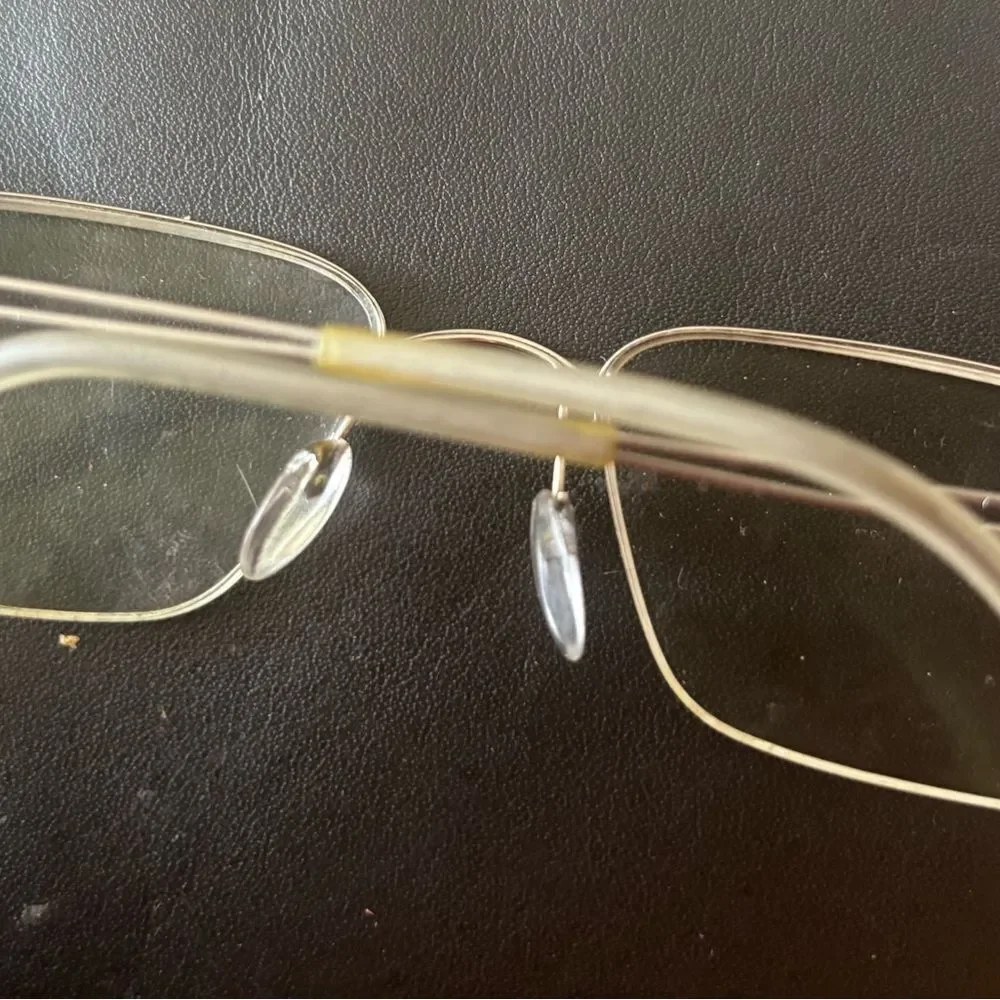 Silhouette Glasses 5278 clear frames rare classic cutout accessory y2k unisex